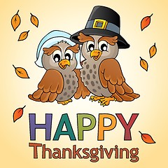 Image showing Happy Thanksgiving theme 9
