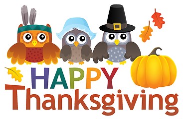 Image showing Happy Thanksgiving theme 2