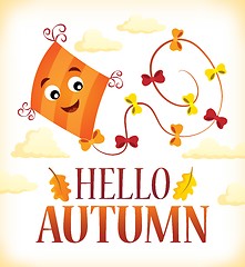 Image showing Hello autumn theme image 2