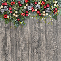 Image showing Christmas Decorative Border