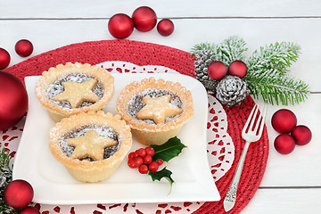 Image showing Festive Mince Pies