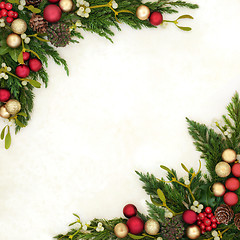 Image showing Decorative Christmas Border