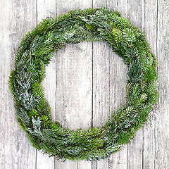 Image showing Winter Wreath Decoration