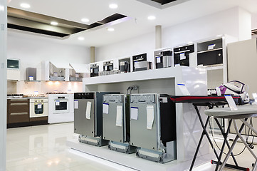 Image showing Home appliance in the store