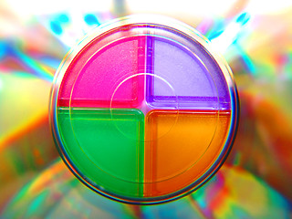 Image showing CD box blurs