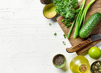 Image showing Healthy food ingredients