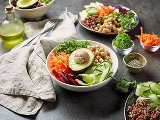 Image showing Breakfast power bowl