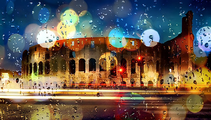 Image showing Boke colosseum Italy