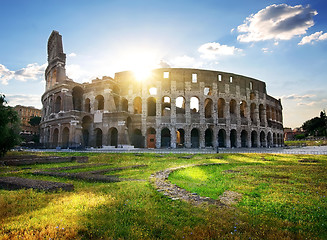 Image showing Ruins of great colosseum