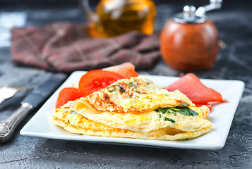 Image showing omelette