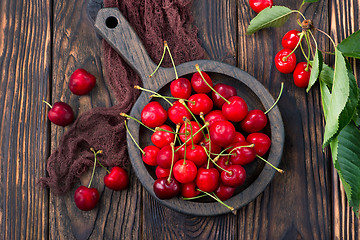 Image showing fresh cherry