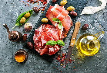 Image showing prosciutto