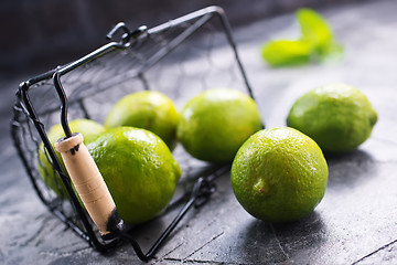 Image showing limes