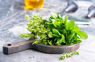 Image showing fresh herb