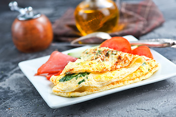 Image showing omelette