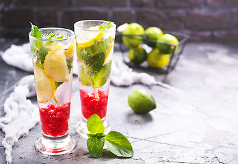 Image showing cold fruit drink