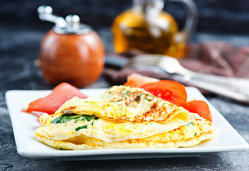 Image showing omelette