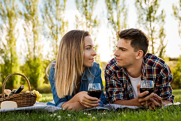 Image showing Just us and a Picnic