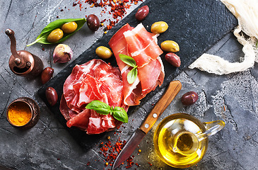 Image showing prosciutto