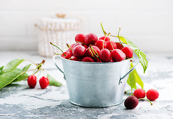 Image showing fresh cherry