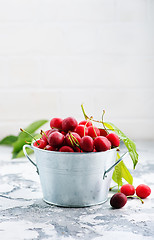 Image showing fresh cherry