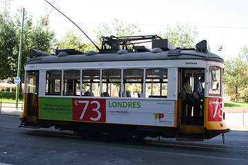 Image showing Lisbon tram