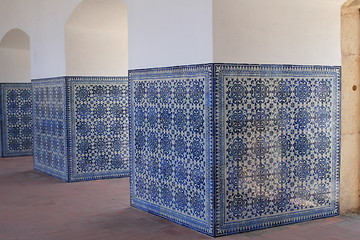Image showing Portugese tiles in Tomar