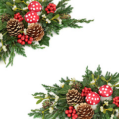 Image showing Christmas Fantasy Decorative Border