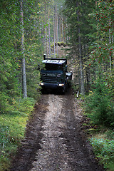 Image showing Offroad Driving with Scania Defense Vehicle