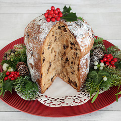 Image showing Chocolate Panettone Cake