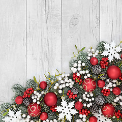 Image showing Christmas Decorative Background