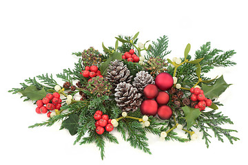 Image showing Christmas Decorative Display