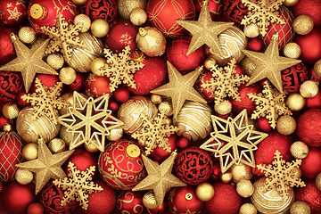 Image showing Festive Christmas Decorations