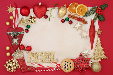 Image showing Noel Abstract Background