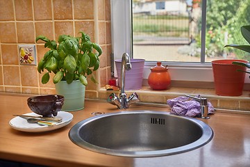 Image showing Tidy Kitchen Detail