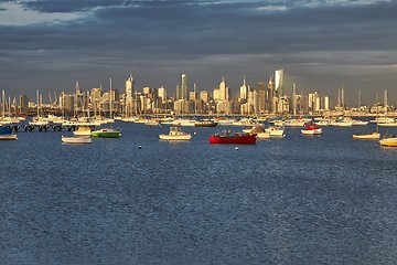 Image showing Melbourne city view