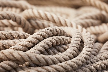 Image showing Rope in a pile