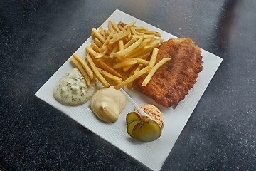 Image showing Fish and Chips