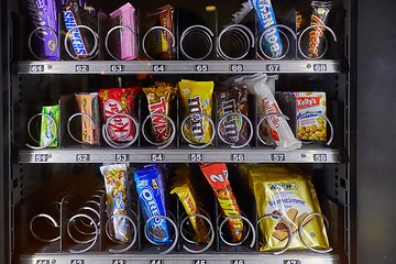 Image showing Snacks Vending Machine