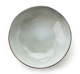 Image showing Empty grey bowl