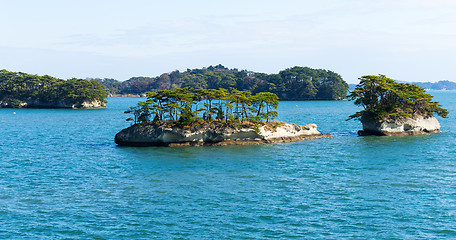 Image showing Matsushima bay in Japan