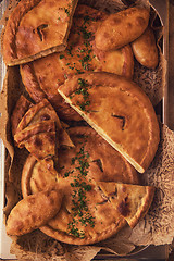 Image showing Different pies composition