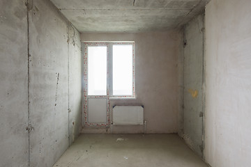 Image showing Room, the future bedroom, in the apartment of the newly built house