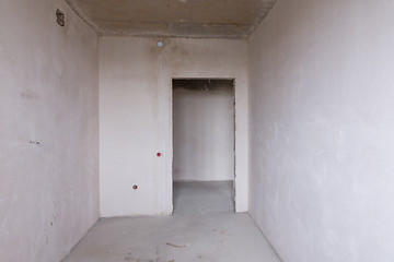 Image showing Room under the kitchen in a new building, without repair