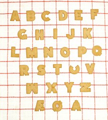 Image showing norwegian alphabet