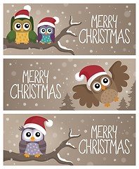 Image showing Merry Christmas topic banners 2