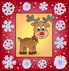 Image showing Christmas ornamental greeting card 3