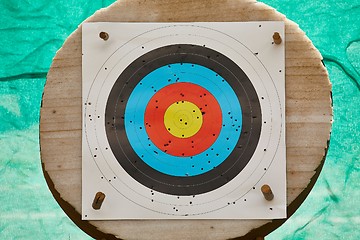 Image showing Shooting target sheet