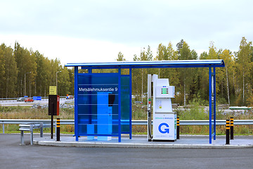 Image showing Gasum Natural Gas Filling Station 