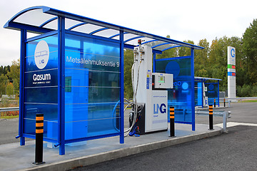 Image showing Gasum LNG Fuel Dispenser for Trucks